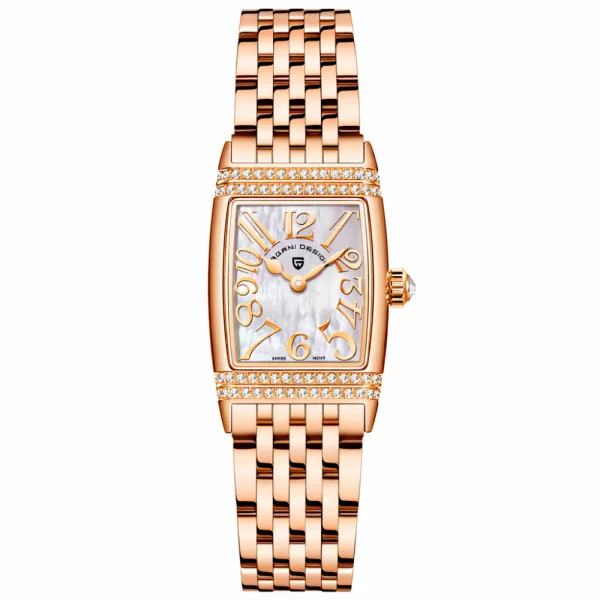 Жіночий годинник Pagani Design PD-1737 Rose Gold-White фото 1